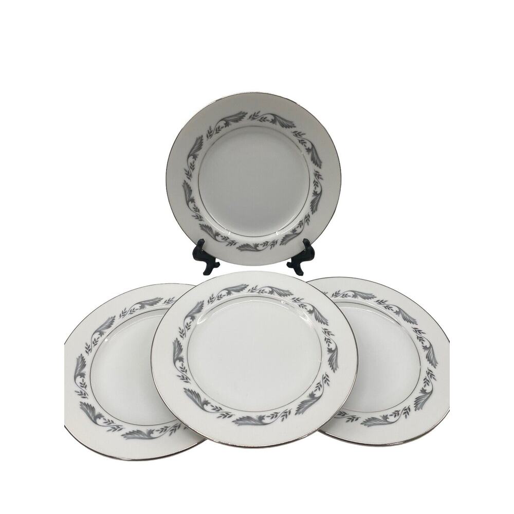Style House Fine China Japan REGAL 6 1/4" Bread & Butter Plates Set of 4